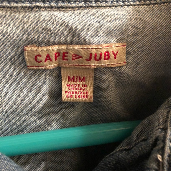 Men’s Denim Button Down Long Sleeve - Picture 2 of 2